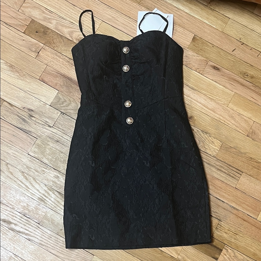 Elegant Black Lace Dress